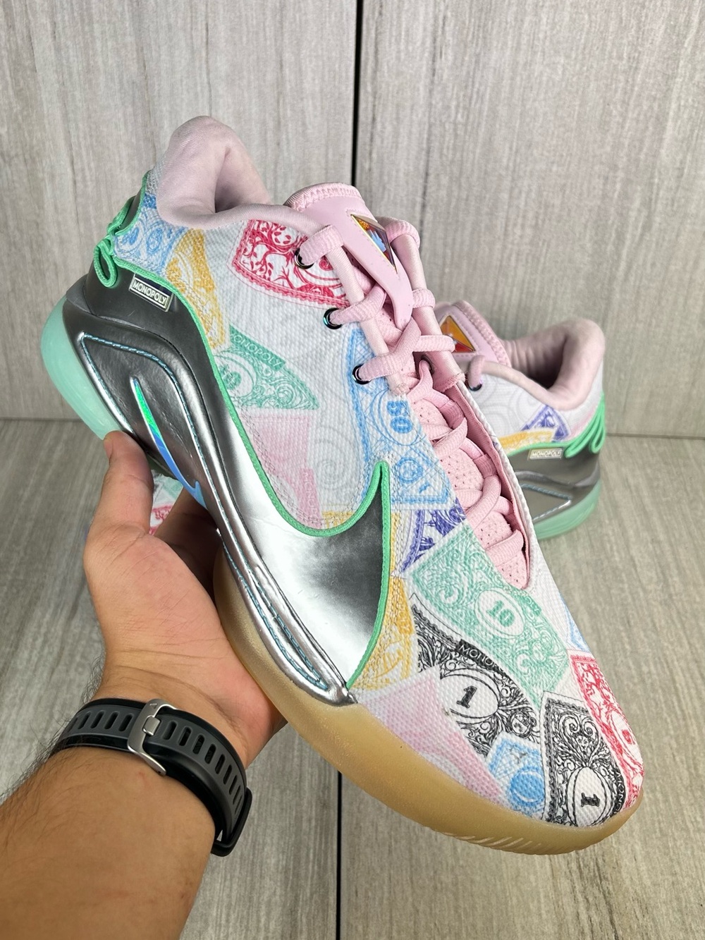 WORN 1X Nike LeBron 22 QS ‘Monopoly Currency’ Basketball Sneaker Mens Size 13